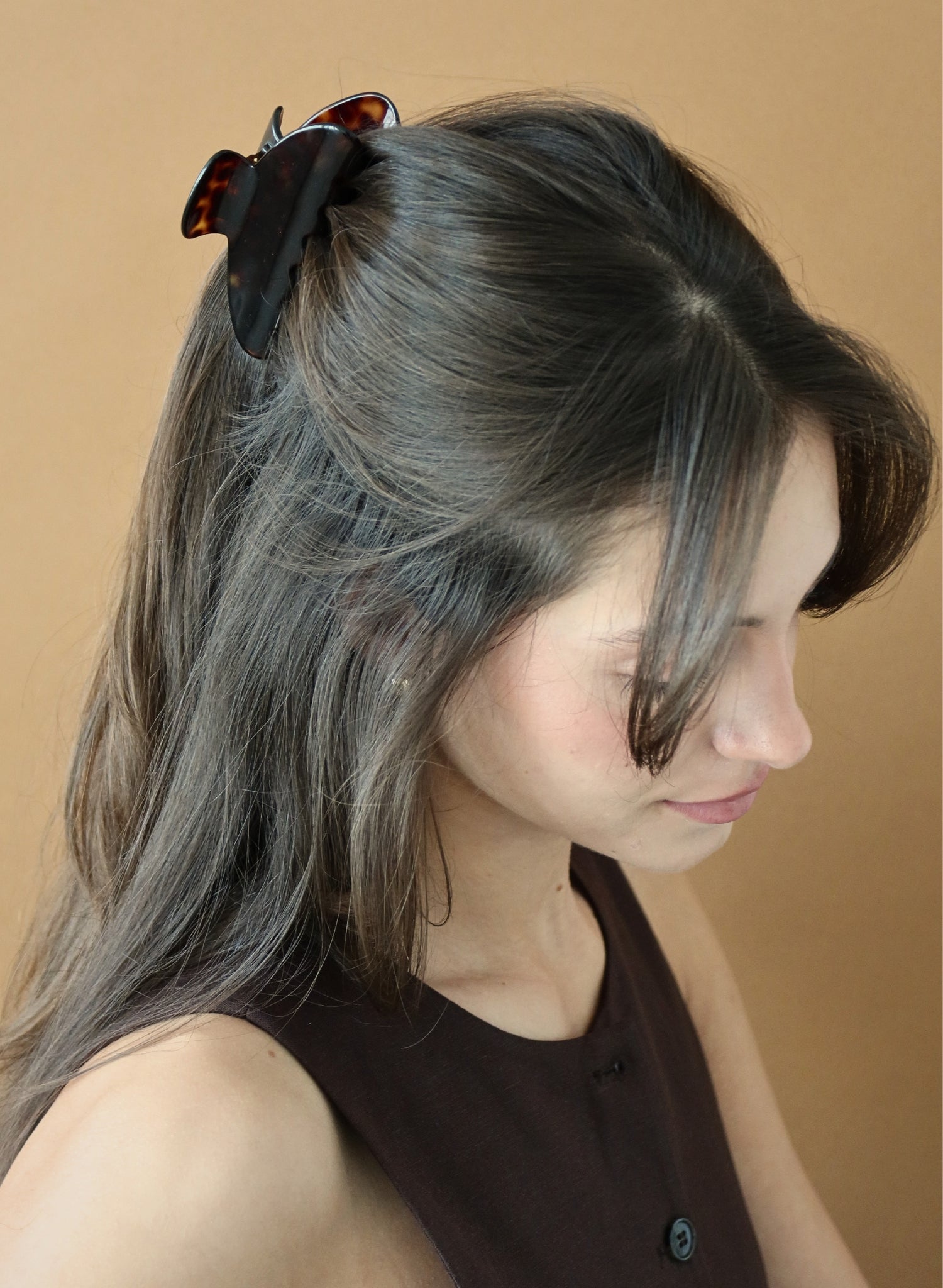 BFF hair claw - Ecaille