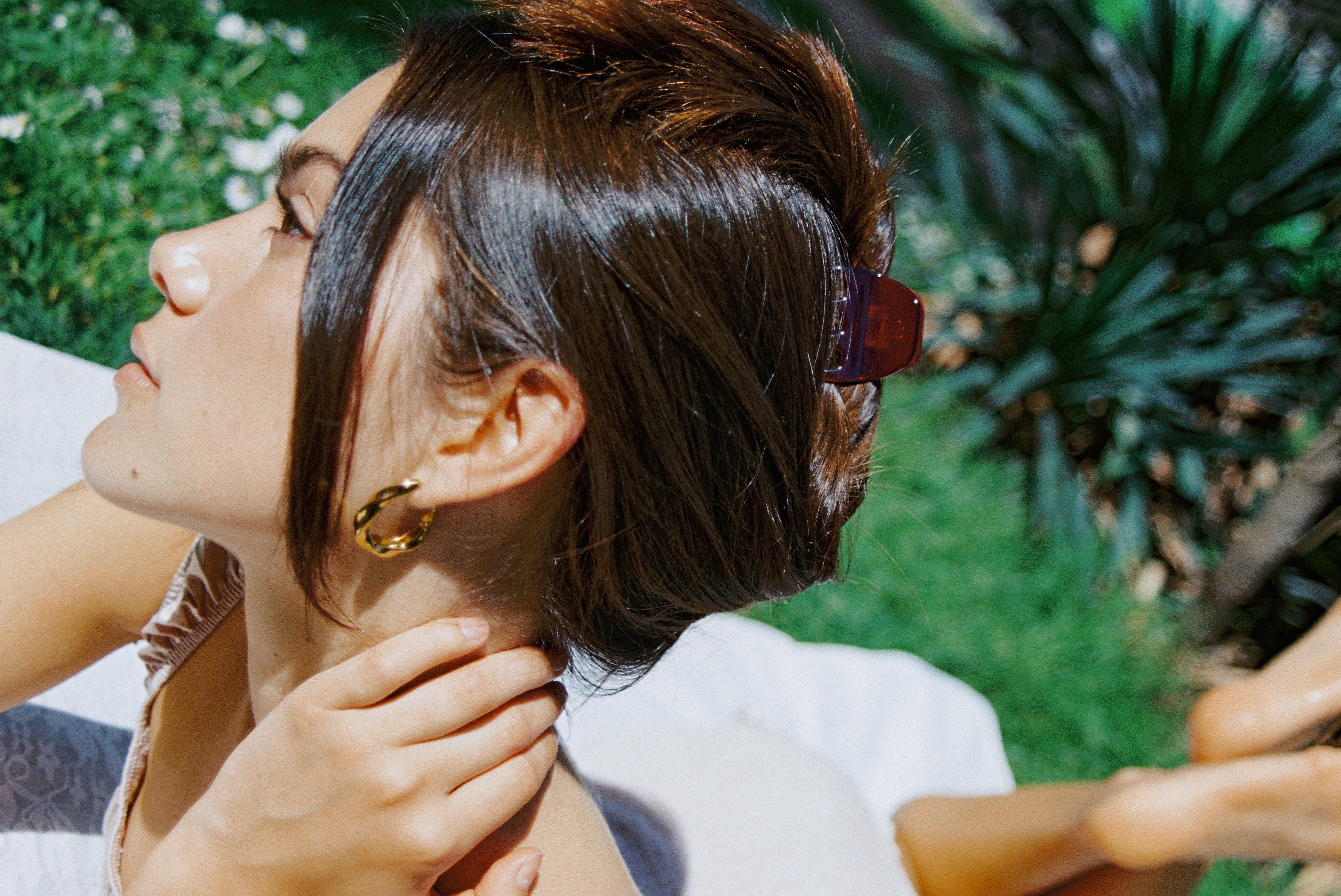 Nova Mini hair clip - Cherry