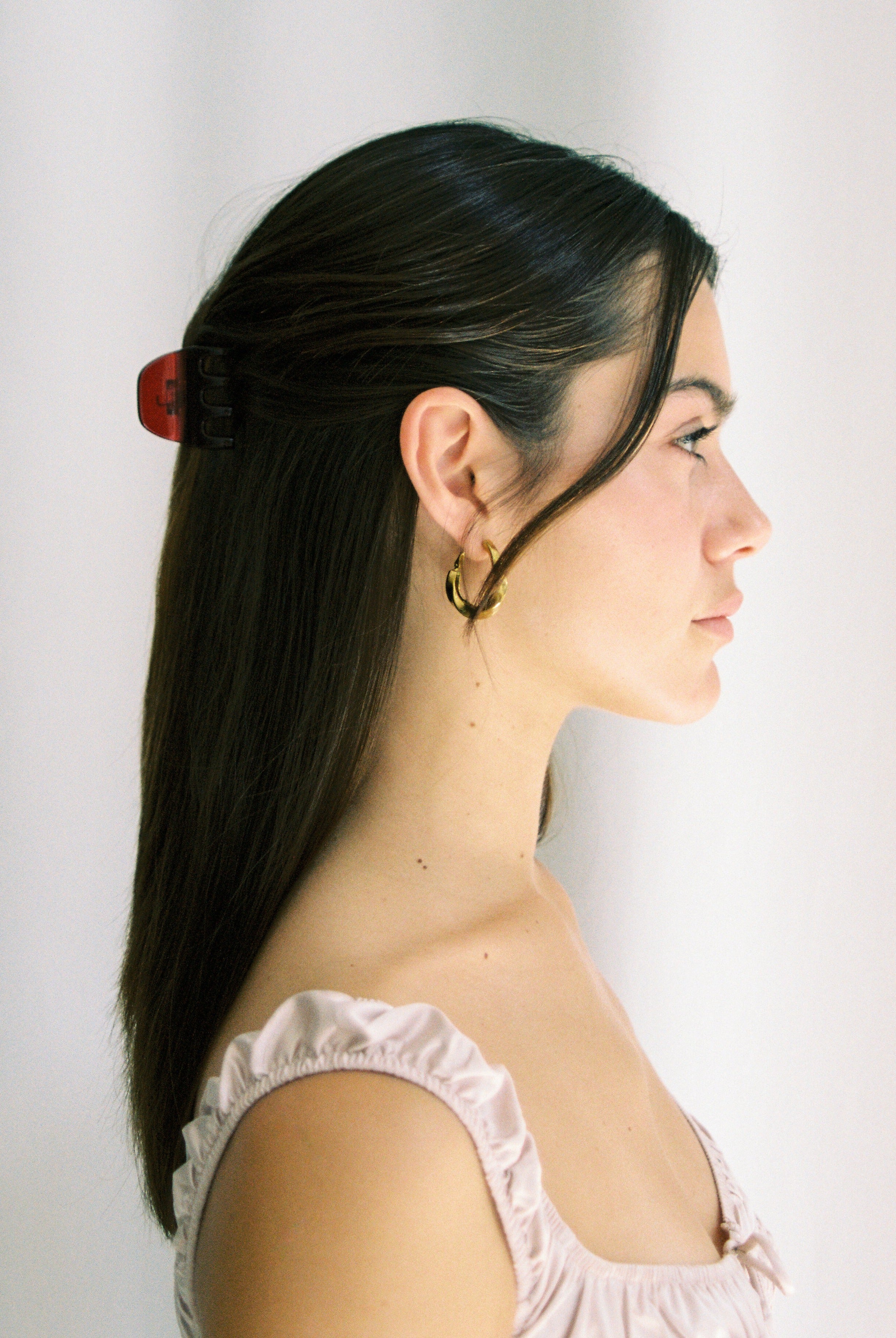 Nova Mini hair clip - Cherry