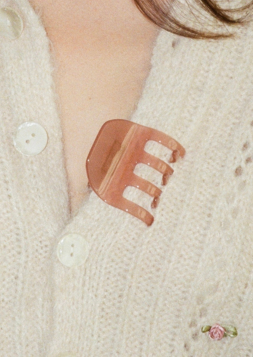 Pince à cheveux Nova - Rose Blush
