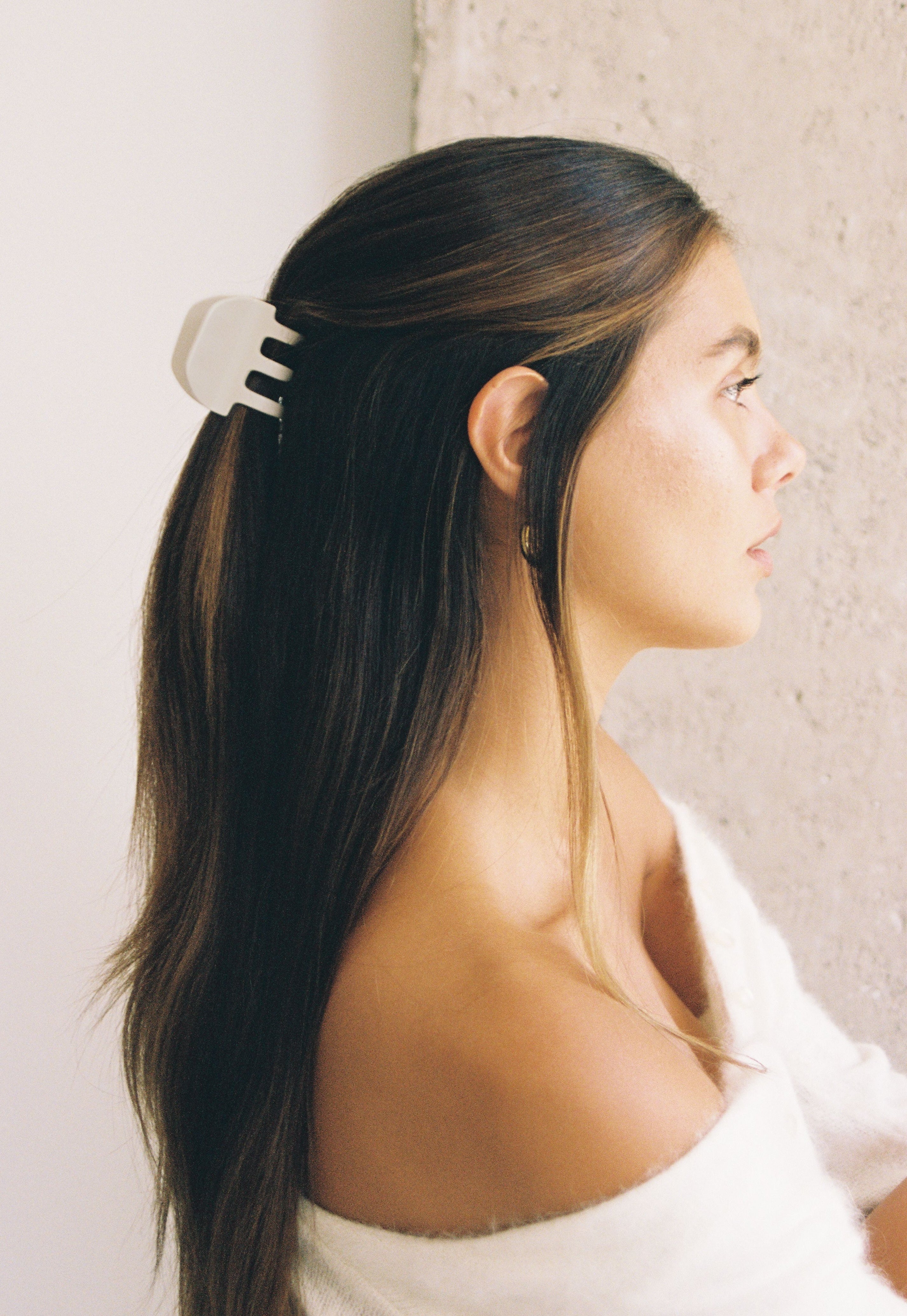 Nova hair claw - Latte