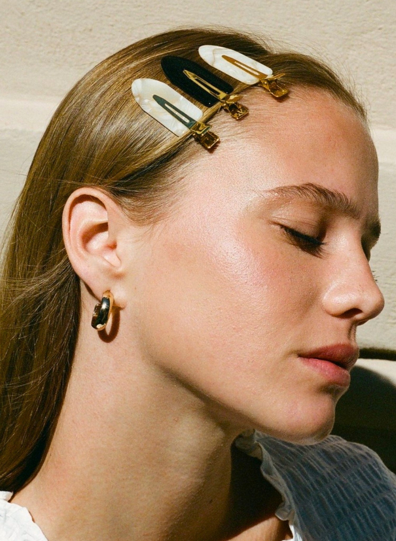 Barrettes Make-up - Marbré