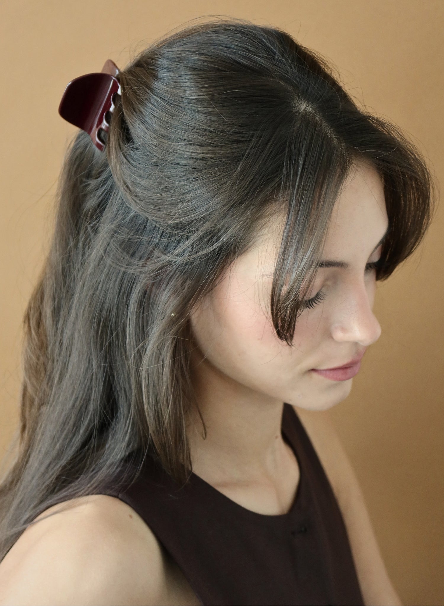 Nova hair claw - Bordeaux
