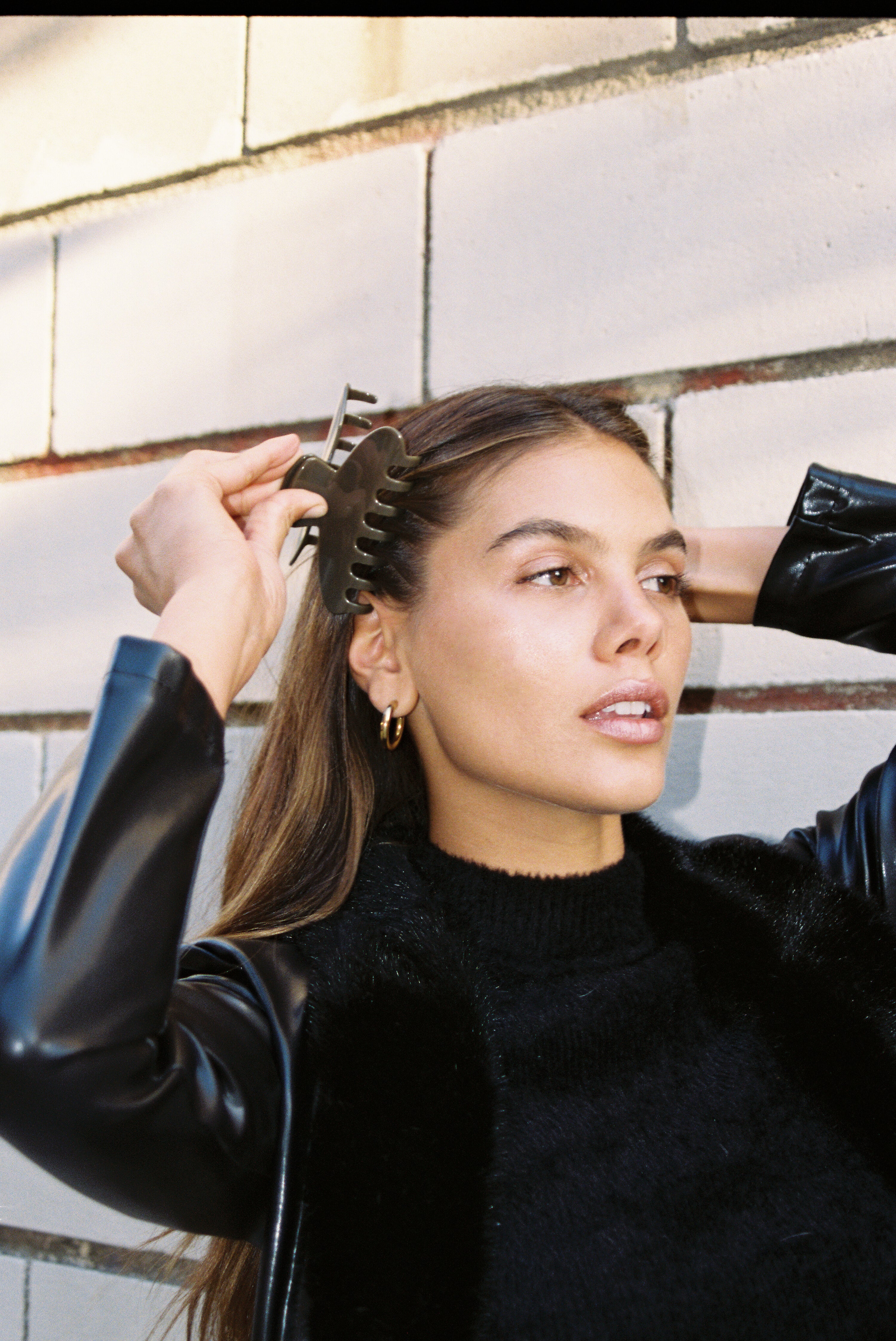 Pince à cheveux BFF - Olive