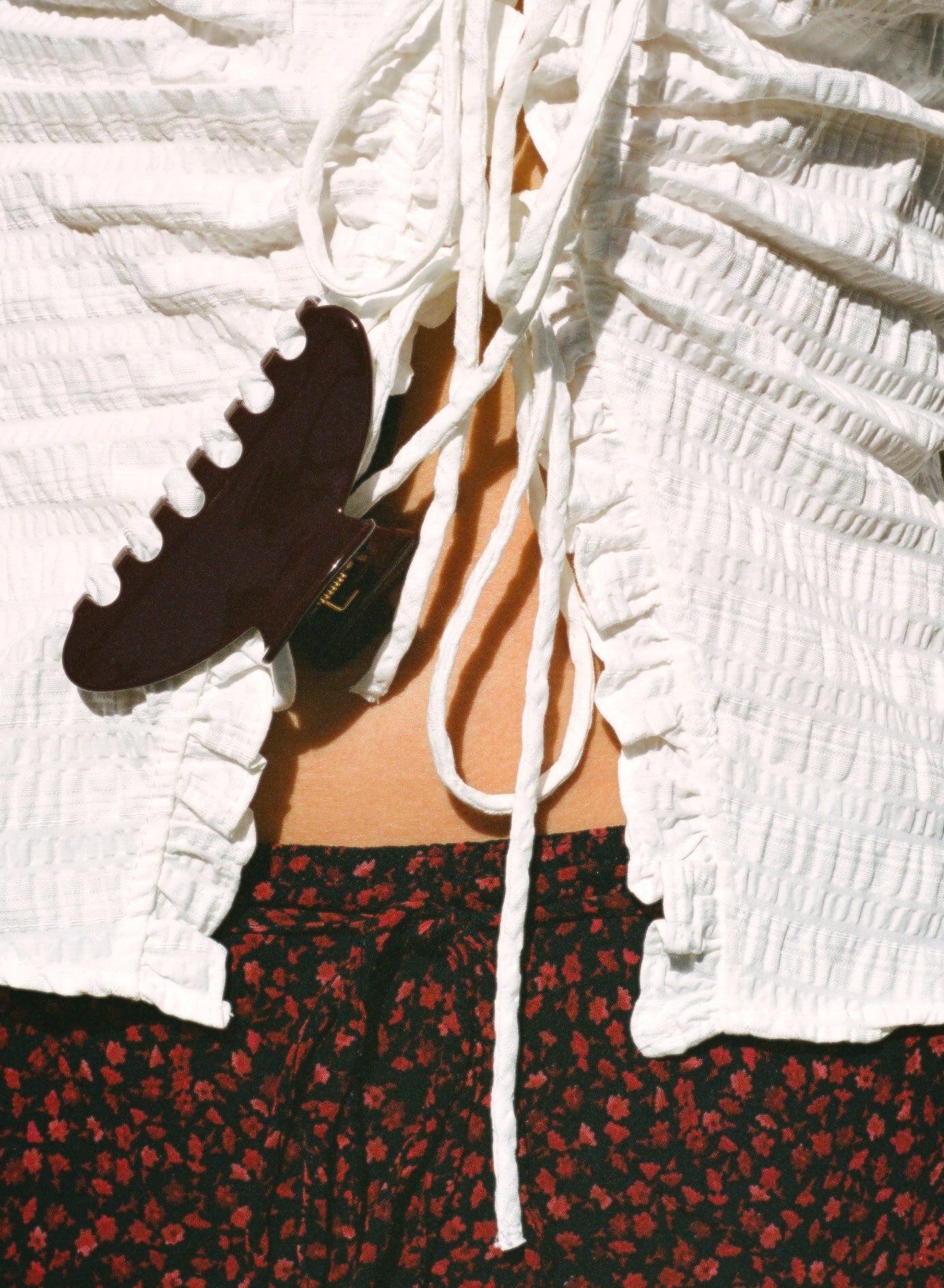 Pince à cheveux BFF - Bordeaux